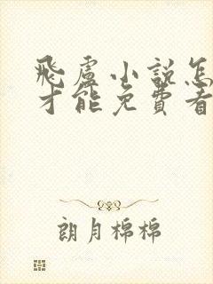 飞卢小说怎么样才能免费看