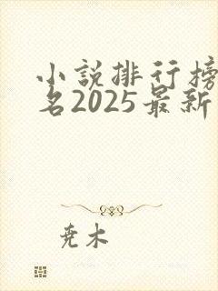小说排行榜前十名2025最新封面
