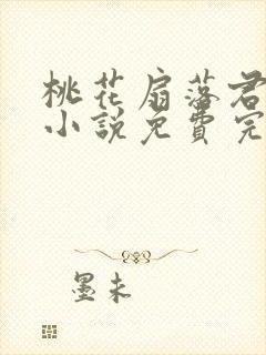 桃花扇落君不还小说免费完整版