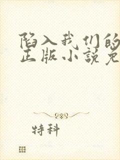 陷入我们的热恋正版小说免费阅读