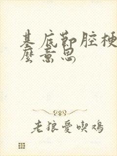 基底节腔梗灶什么意思