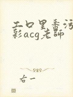 工口里番污肉全彩acg老师