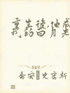 重生后,他成了我的白月光完整版