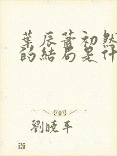 叶辰萧初然最后的结局是什么