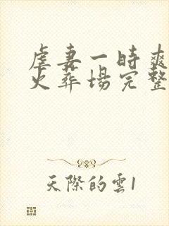 虐妻一时爽追妻火葬场完整版阅读