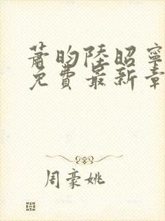 萧昀陆昭宁全文免费最新章节阅读