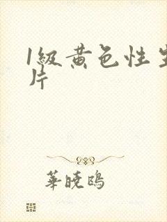 1级黄色性生活片