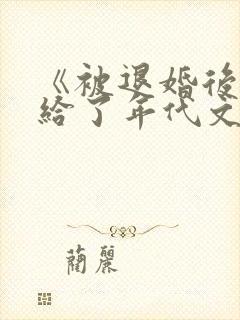 《被退婚后我嫁给了年代文大佬》