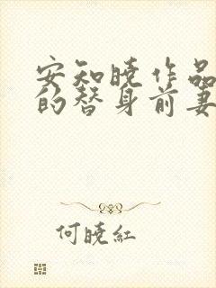 安知晓作品总裁的替身前妻