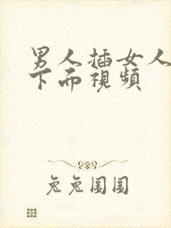 男人插女人身体下面视频