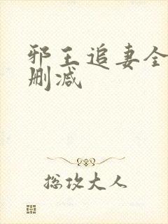 邪王追妻全文无删减