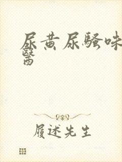 尿黄尿骚味重中医封面