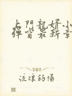 上门龙婿小说无弹窗最新章节