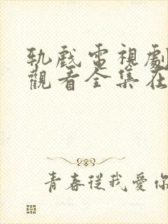 轨戏电视剧免费观看全集在线播放