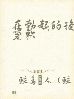 在勃起的后很快变软封面