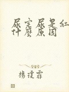 尿完尿是红色是什么原因