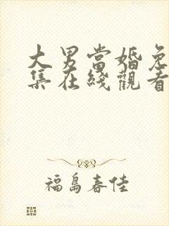 大男当婚免费全集在线观看