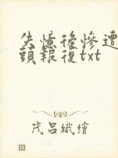 失忆后惨遭死对头报复txt