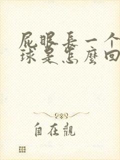 屁眼长一个小肉球是怎么回事封面