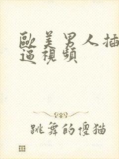 欧美男人插女人逼视频