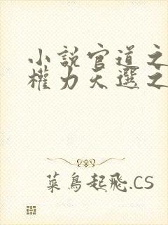 小说官道之绝对权力天选之主免费