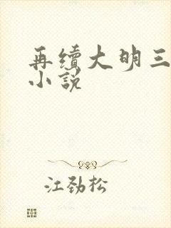 再续大明三百年小说