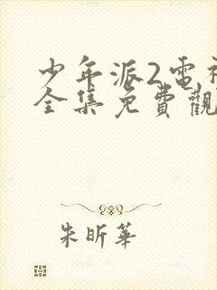 少年派2电视剧全集免费观看完整版