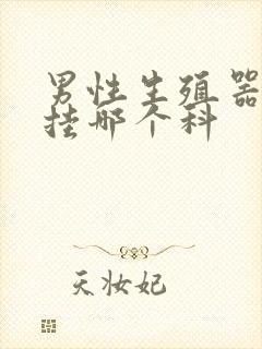 男性生殖器破皮挂哪个科