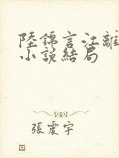 陆锦言江离苏渺小说结局