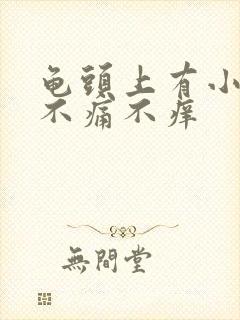 龟头上有小肉粒不痛不痒