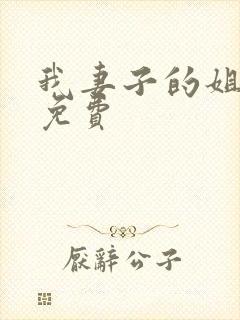 我妻子的姐姐2免费