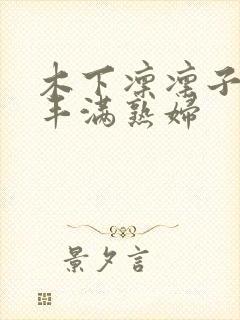 木下凛凛子人妻丰满熟妇