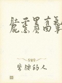 肚子里有气老放屁怎么回事