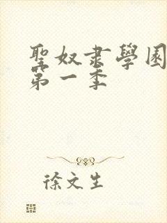 圣奴隶学园动漫第一季