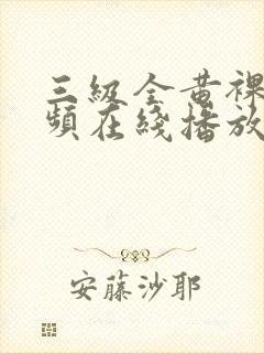 三级全黄裸体视频在线播放封面