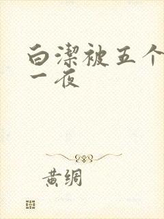 白洁被五个人玩一夜