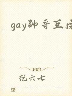 gay帅哥互操封面