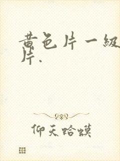 黄色片一级黄色片.