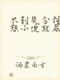 不到几分钟就又想小便就尿一点