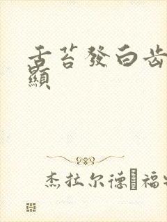 舌苔发白齿痕明显封面