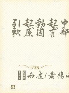 引起勃起中途疲软原因有哪些封面