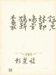 李鹤鸣林钰小说最新章节免费阅读