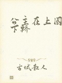 公主在上国师请下轿