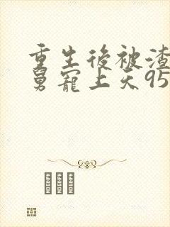 重生后被渣男舅舅宠上天95