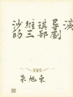 沙维琪导演最火的三部剧