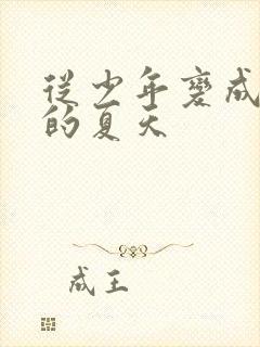 从少年变成大人的夏天