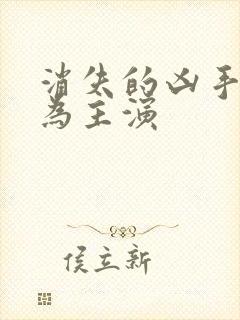 消失的凶手佟大为主演封面