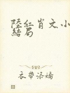 陆红肖文小说大结局