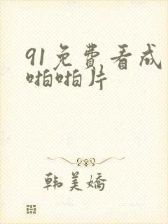 91免费看成人啪啪片