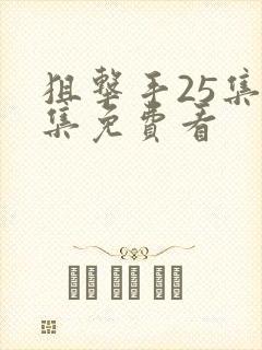 狙击手25集全集免费看封面